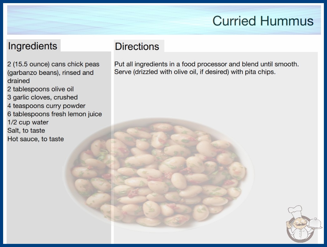 Curried Hummus Recipe